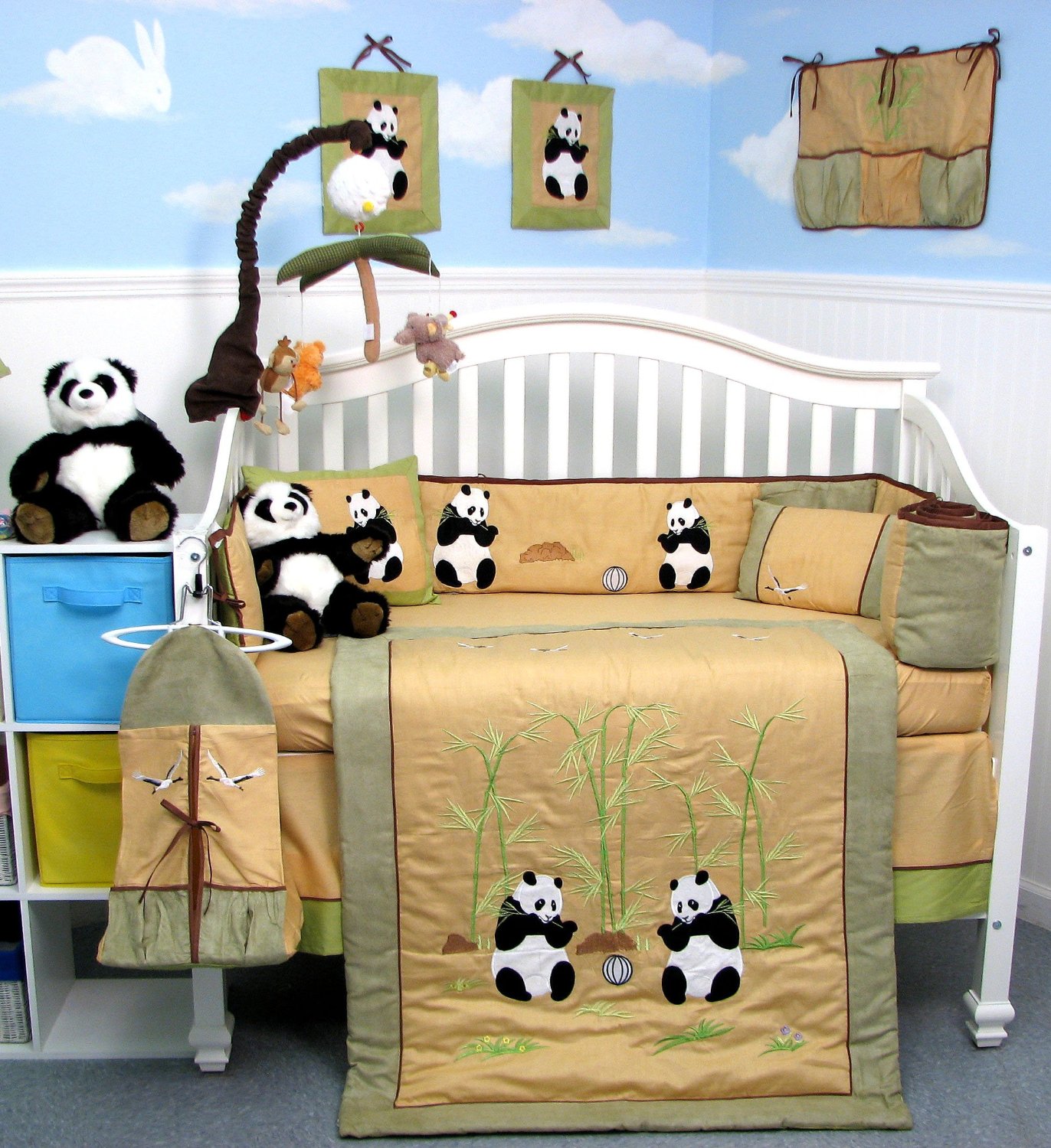 panda crib sheets